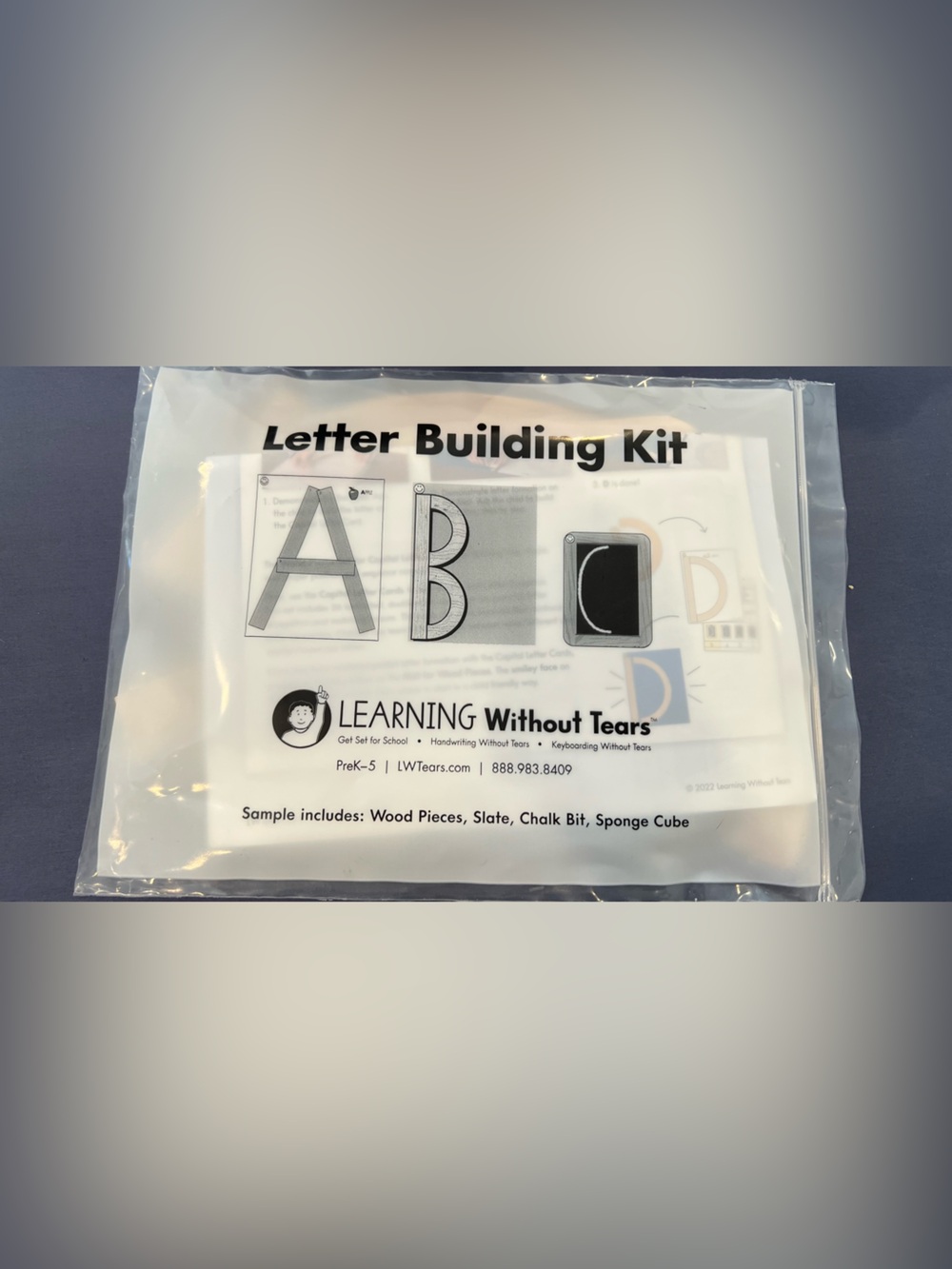 Letter Building Kit - White